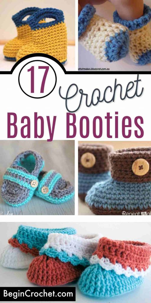 Baby Bootie Crochet Patterns