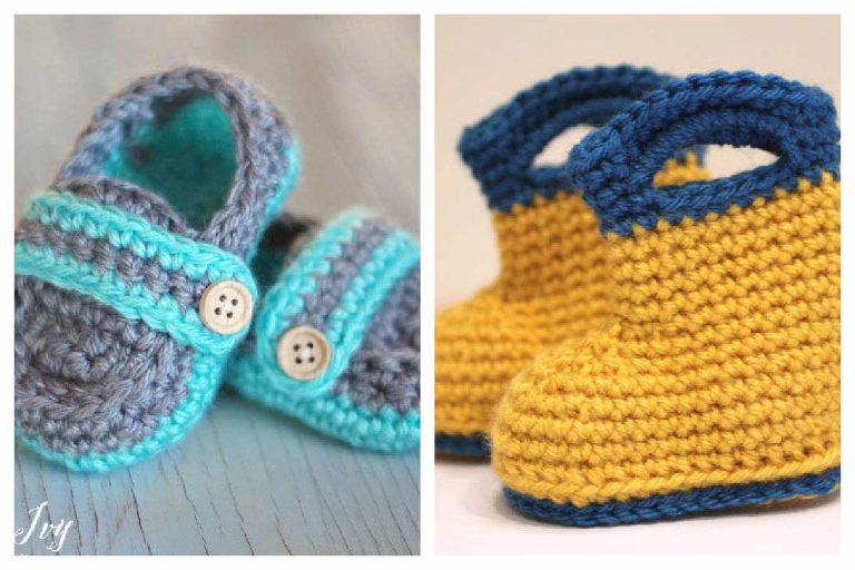 Free Crochet Patterns for Baby Booties and Sandals