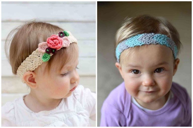 14 Baby Crochet Headband Patterns (Beginner Friendly)
