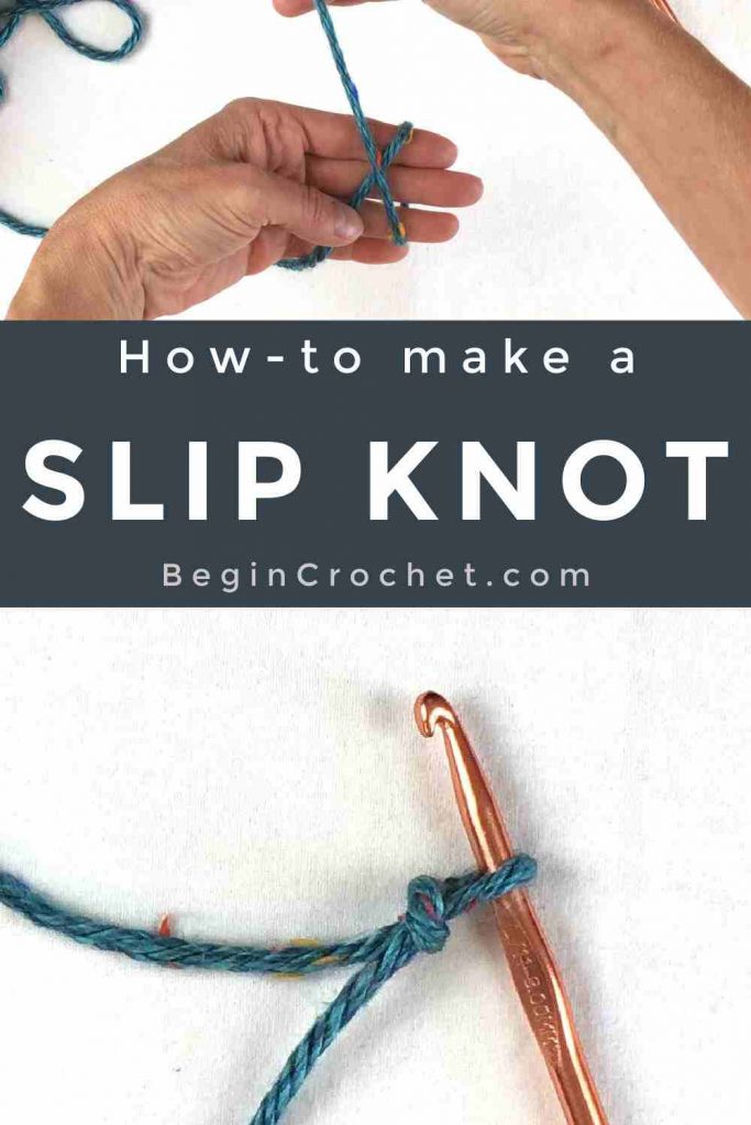 How to tie a slip knot