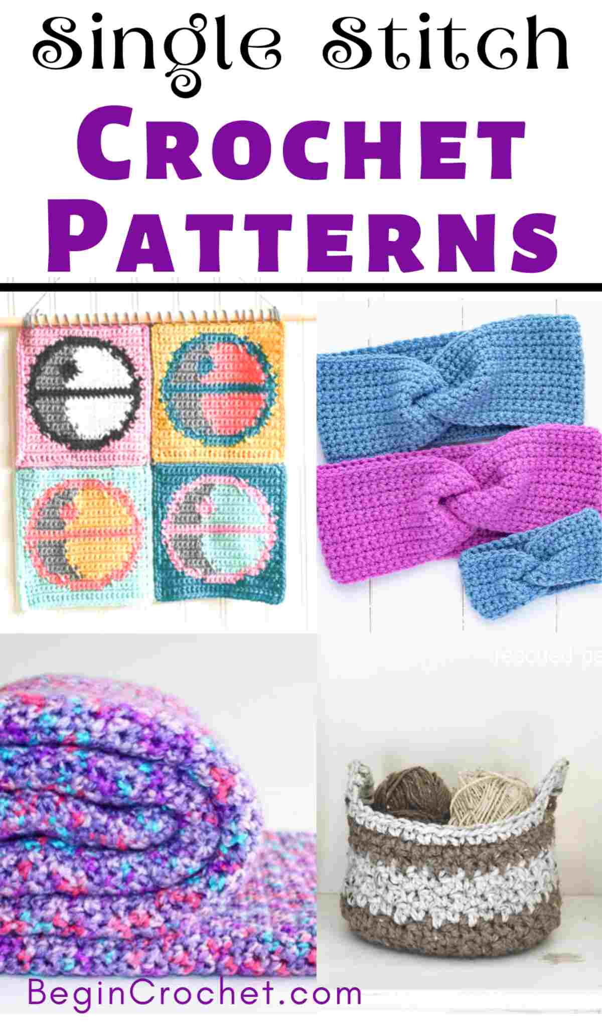 30 Unique Single Crochet Patterns – MNQJCP