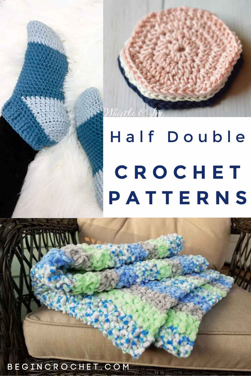 13 Half Double Crochet Patterns (All Free!) - Begin Crochet