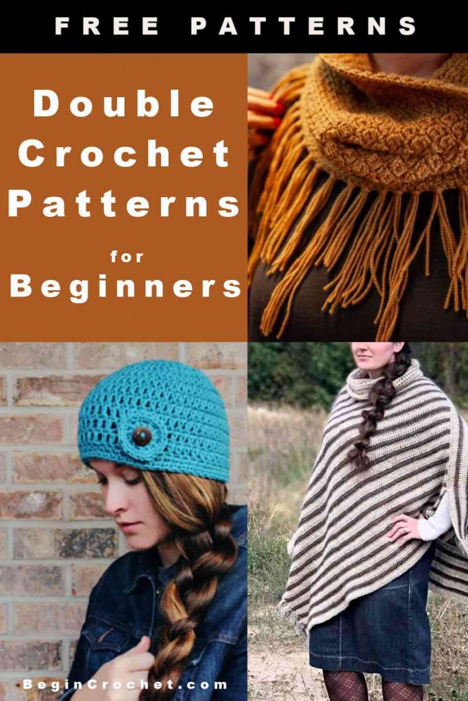 All free pattern for double crochet stitch