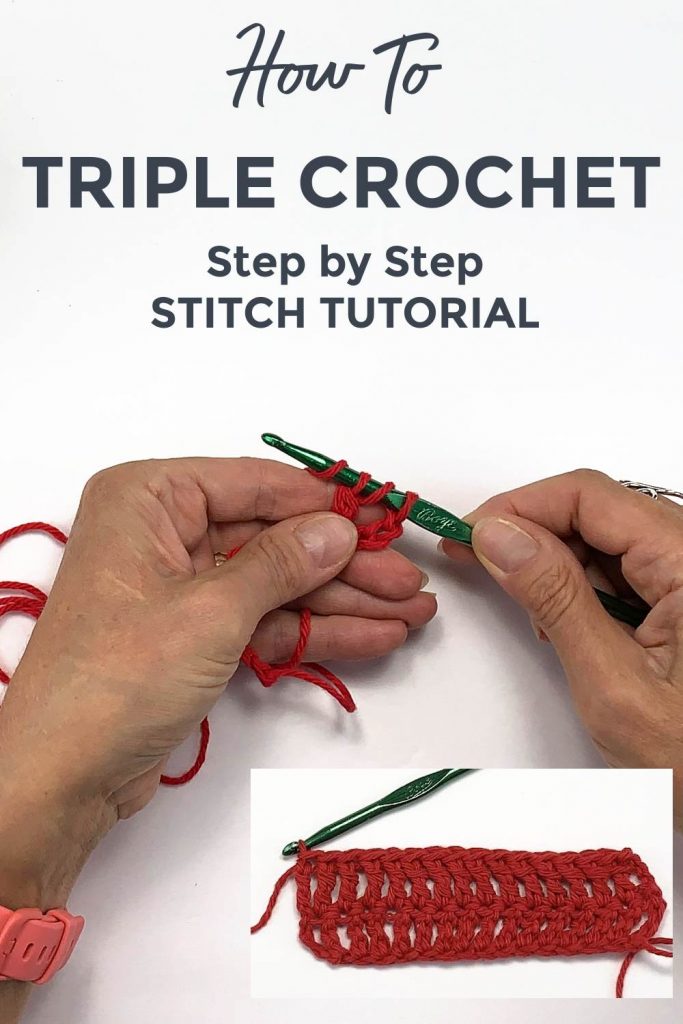 triple crochet stitch tutorial