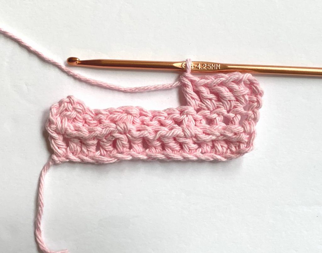 image of dc crochet stitches
