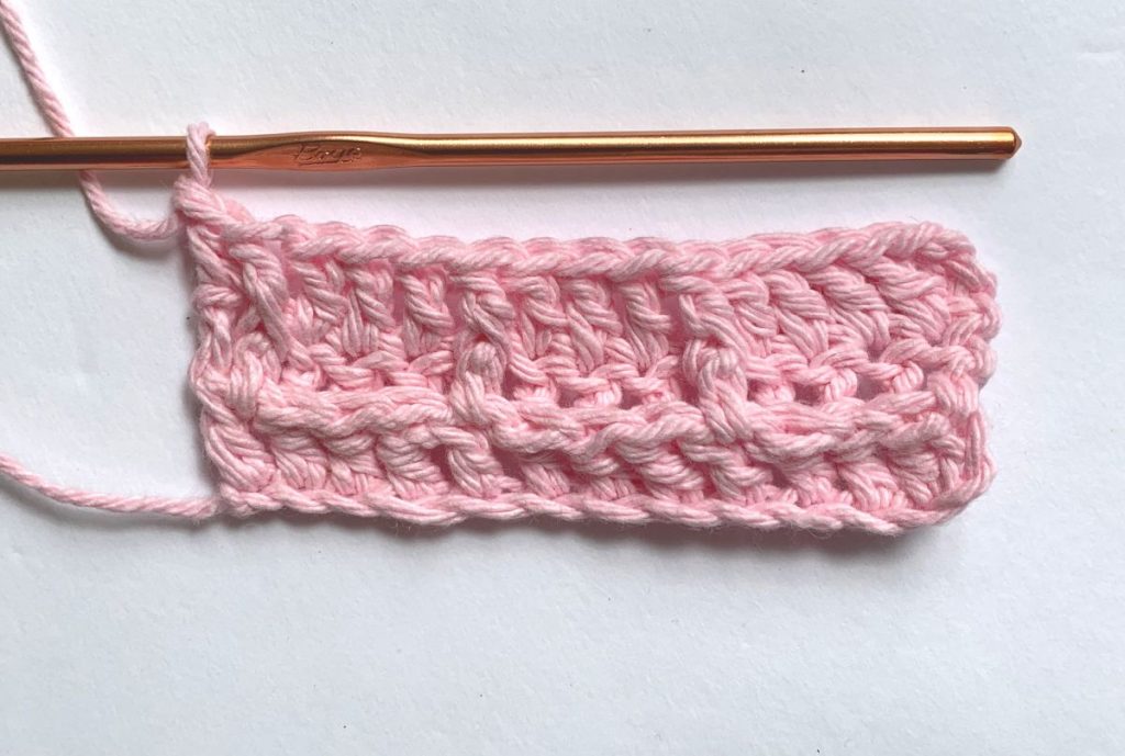 image of waffle crochet stitch patterns