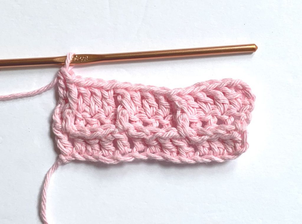 image of Waffle Crochet stitches